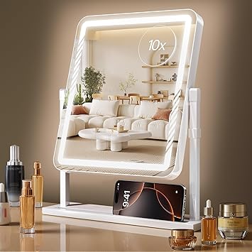 Mydethun lighted makeup mirror