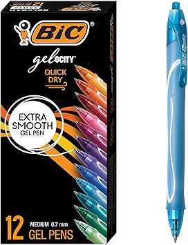 BIC Gelocity gel pens