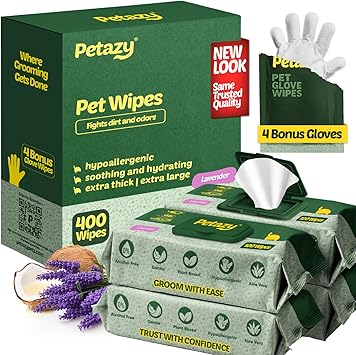 Earth Rated dog wipes